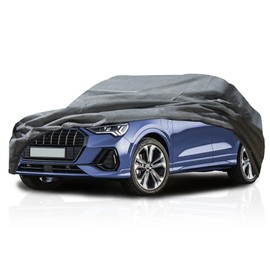 5 Layer Car Cover for Buick Enclave 2018-2024 SUV 4-Door, Semi Custom Fit Full Coverage Pollution, Dust, Sun, Snow, Rain, Hail All Weather Protection, Breathable