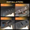 A ABSOPRO Front Right Driver Side Power Window Switch for