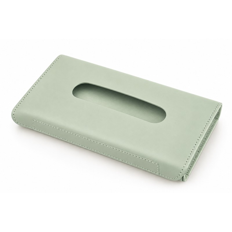 Car Tissue Holder for Sun Visor Storage – Artificial Leather