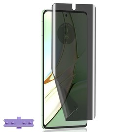 Yieehhow Privacy Screen Protector for Motorola Moto Edge 40/40 Neo, [Pack of 1] Anti-Spy Soft TPU Film, Anti-Scratch, Full Coverage, Privacy Flexible Screen Protector for Moto Edge 40/40 Neo