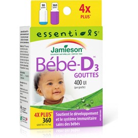 Baby-D - 400 IU Vitamin D3 Droplets, 11.7 ml (Pack of 1)