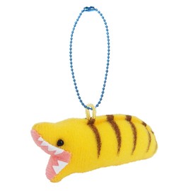 Underwater Walk Friends Mascot Keychain Mascot Strap Ball Chain Plush Fish (Moray Eel)