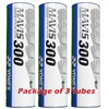Yonex Mavis 300 Badminton Shuttlecocks, Yellow, white, 3 Tubes