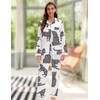 EPLAZA Silk Pajamas for Women Satin Pajamas Set 5 Pcs