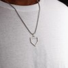 FlowX Jewelry Home Plate Pendant Necklace - Baseball Chain (24",