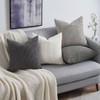 Topfinel 45 45 Gray 4 Pcs Set Corduroy Gradient Cushion