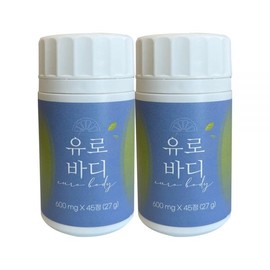 Eurobody Bergamot Artichoke 600mg x 45 tablets (2) / 유로바디 정 베르가못 아티초크 600mg x 45정 2개