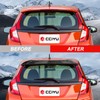 cciyu Roof Spoiler Fits for 2014-2019 for Honda Fit Rear