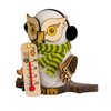 Drechslerei Kuhnert Smoke Figure / Incense Figure - Owl with