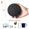 Urbanstrive 4 PCS Coasters, Eco-Friendly 100% Biodegradable Coasters Absorbent Felt