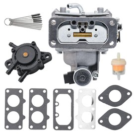 Cylinman Carburetor Fit for Kawasaki some FH641V FH661V for Kawasaki FX751V Replace 15004-0867, 15004-7045, 15004-0763, 15004-7024, 15004-1010 With Fuel Pump