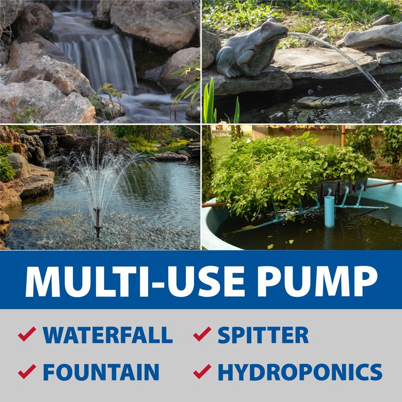 The Pond Guy MagFlo High-Efficiency Compact Pump for Small Water