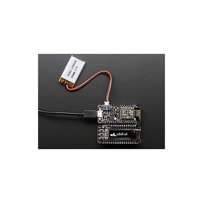 FeatherWing OLED - 128 x 32 OLED Add-on for All