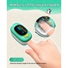 Paediatric Pulse Oximeter, HOLFENRY Oxygen Monitor Finger Kids- Pulse Oximeter