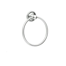 Jado 016/150/150 Wynd 816 6-Inch Towel Ring, Platinum Nickel