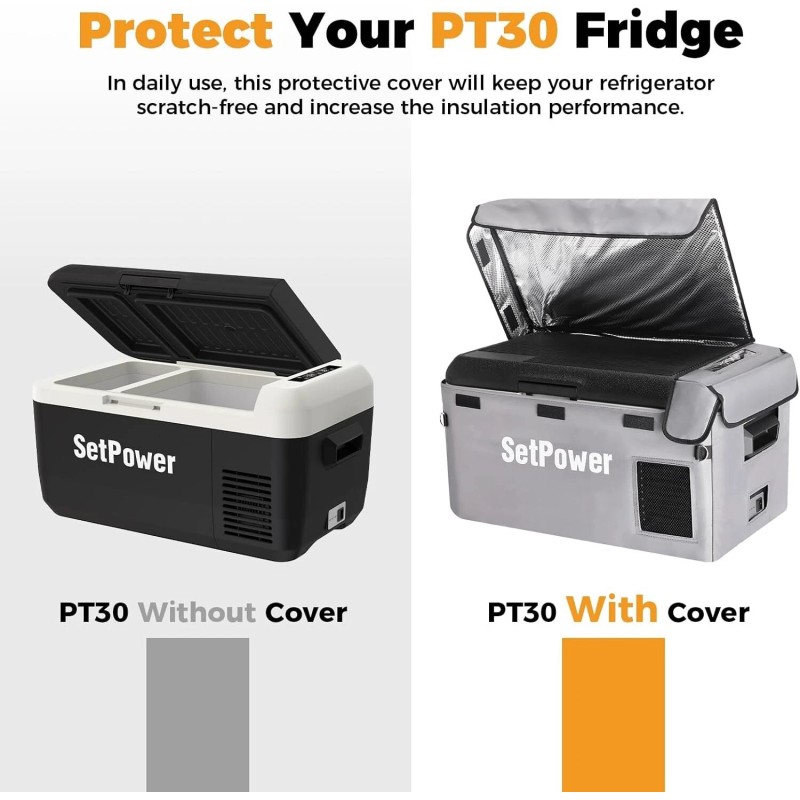 Setpower Insulated Protective Cover only for PT30/RF30 Portable Refrigerator