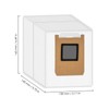 (9 Pack) E25/ C28 Replacement Dust Bags Compatible with Eufy