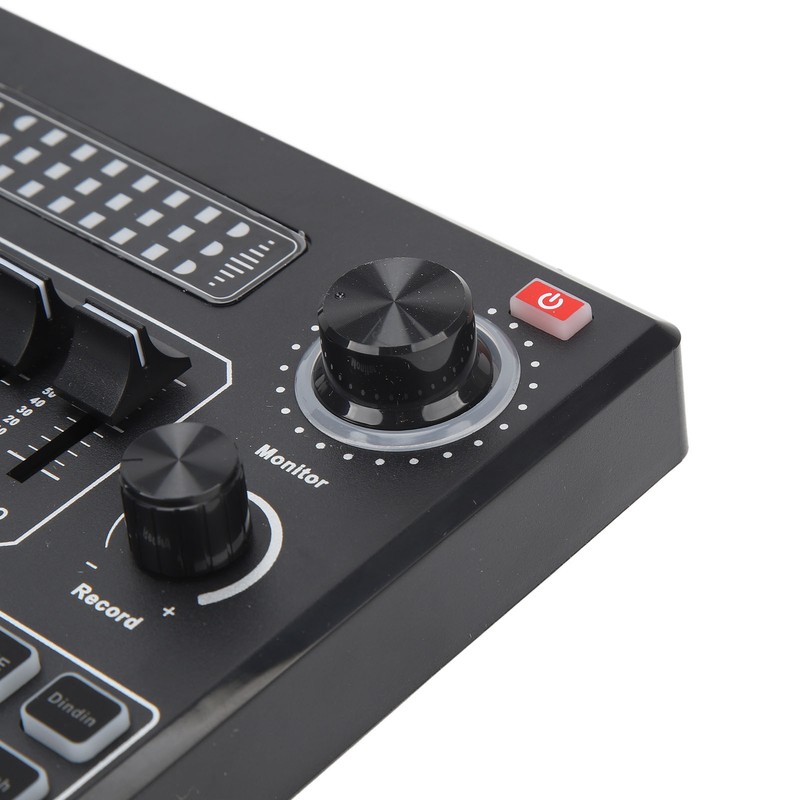 Live Sound Card Professional Dual Channel Bluetooth Stereo Mixer Board
