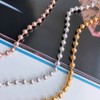 925 silver 18k silver bracelet chubby heart ball bracelet silver