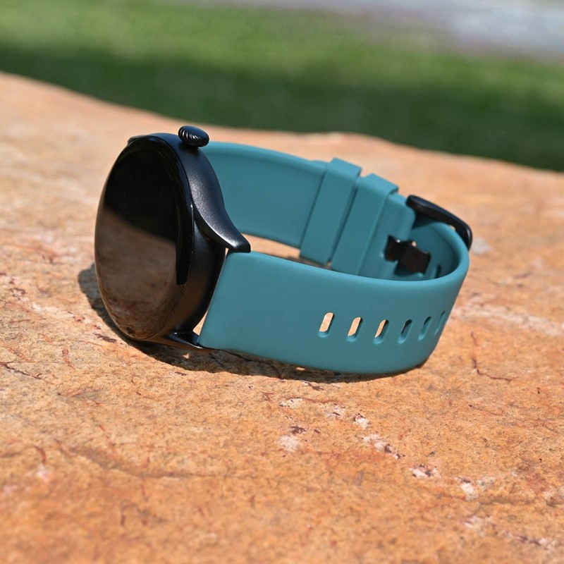 BISONSTRAP Correas de reloj de silicona, correas de reloj delgadas