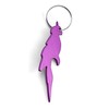 Komonee Parrot Purple Bottle Opener Key Chain Metal Wildlife Bird