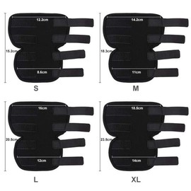 MinniLove Dog Cat Pet Supporter Foot Protector Protective Bandage Breathable Ultra Lightweight Elastic Foot Protection Assisted Back Leg Helpless Wound Protection Licking Protection Joint Protection