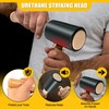 Precision 15oz Wood Carving Mallet for Woodworking, Ergonomic Wooden Handle