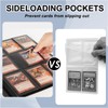 hautllaif 9 Pocket Trading Card Binder, Card Binder with 360