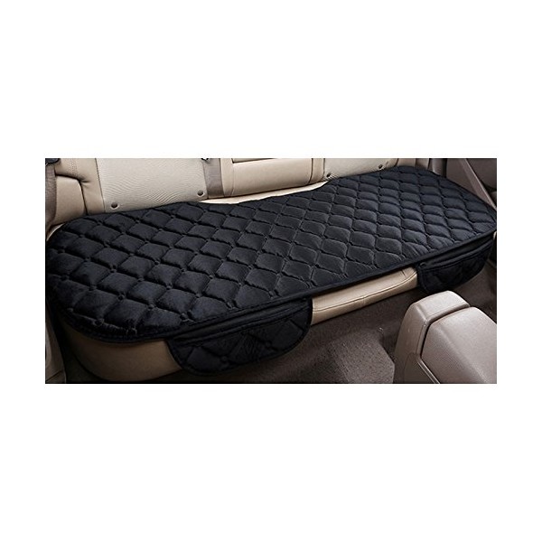 Sedeta Silk Velvet Auto Car Vehicle Long Rear Seat Chair Cover Protective Cushion Mat pad for Baby, SUV, Skin-Friendly c，Please look for the authentic shop【A leaf】,【kkwu】is fake and inferior products