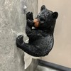 Yaoemei Bear Toilet Paper Holder, Bear Cub Tissue Holder Rack