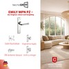 Beschläge Hamburg Emily Art 70-09 MPN PVD PZ Door Handles