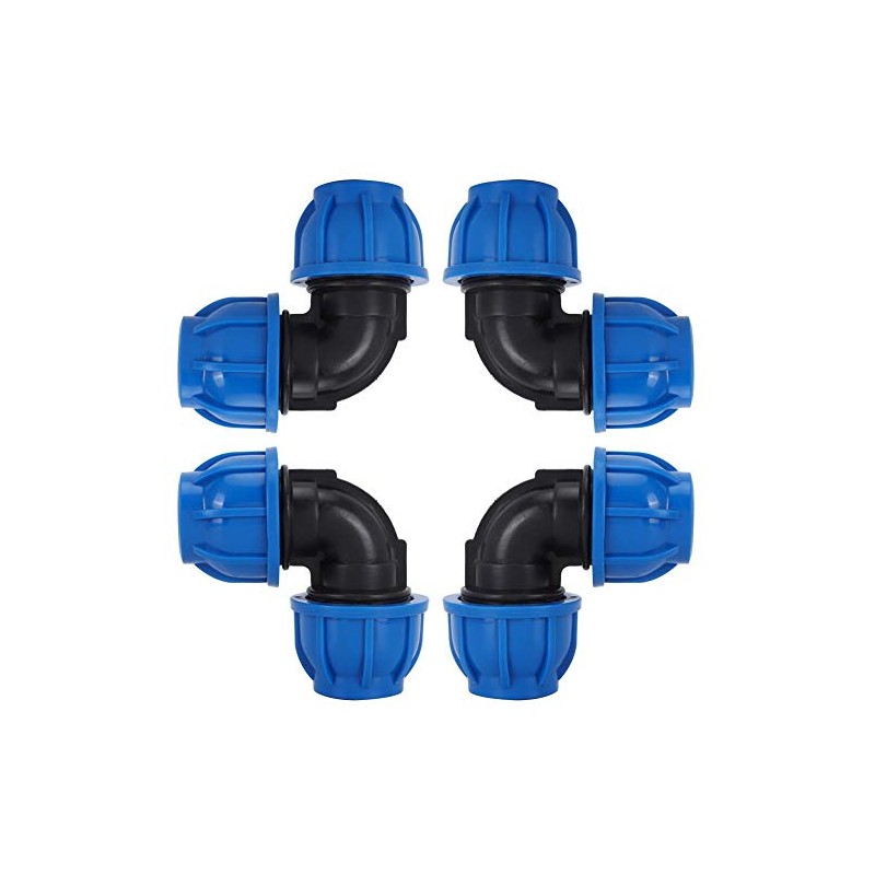 TOPINCN Water Pipe Elbow Adapter, 4 Pieces 32 mm to