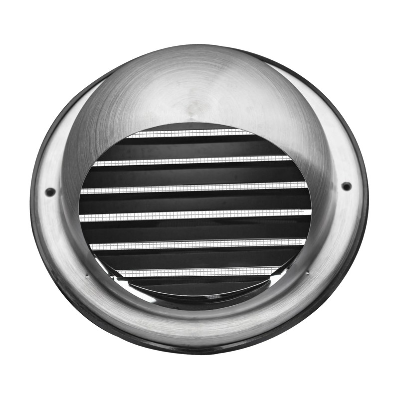 Insvrecho 4-Inch Round Dryer Vent Covers Outdoor, Stainless Steel exhaust