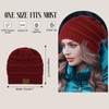 Beanies Women Satin Lined Beanie Winter Hats for Women Silk