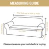 H.VERSAILTEX Jacquard Sofa Slipcover with Waterproof Seat Furniture Protector 1