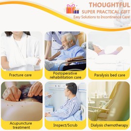 Siomlana Siomlana Women Summer Tear Away Vest,Post Surgery Magic Stickers Shirts,Paralyzed Bedridden Patient Clothing,Post-op Care Shirt for Fracture Surgery Patients