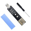 ELUTENG M.2 SSD USB Converter, Supports SATA NVME, USB3.1 10Gbps