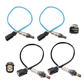 Oxygen O2 Sensor Upstream Downstream 4Pcs Compatible with Ford Tucson Explorer Mustang Escape F-150 Lincoln MKS MKT Mercury Milan V6 3.0L 3.5L 3.7L Replace# 234-5038, 234-4490