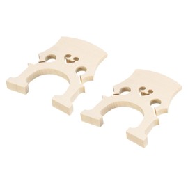 sourcing map 3/4 Cello Bridge Maple Wood for 3/4 Cello Replacement Instrument Parts, Pack of 2