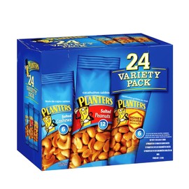 Planters Variety Pack Peanuts & Cashews 1.75 Oz / 24 Count