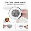 TRAPMATE Kitchen Sink Drain Strainer & Sink Stopper, Revolutionary Stainless