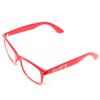 GloFX Ultimate Diffraction Glasses - Red - 3D Prism Rainbow