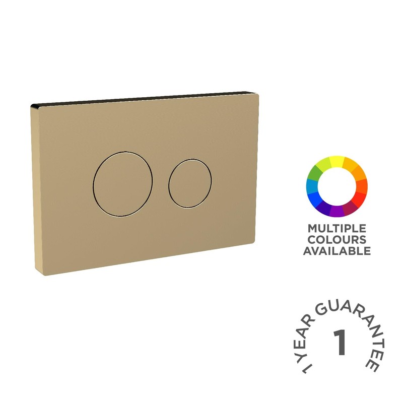 nuie MDPP03R Ceramics Accessories Round Push Button Plate for Pneumatic