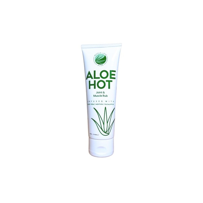 Aloe Hot Joint & Muscle Rub (4oz)