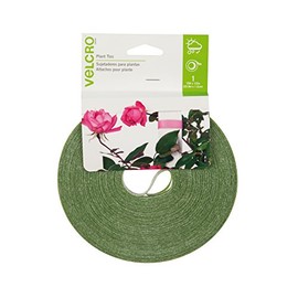VELCRO Brand 90648 ONE-WRAP Supports for Effective Growing | Strong Gardening Grips are Reusable and Adjustable | Gentle Plant Ties | Cut-to-Length | 75 ft by 1/2 in roll | Green, x
