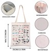 Librarian Gift Library Due Date Tote Bag Reading Bookish Gift
