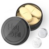 Extra Small Pill Box for Purse (3 Pack), ADHYRO Aluminum