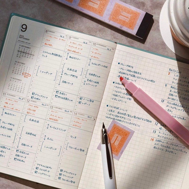 Laconic LIM97-260OR Notebook, Starts March 2026, B6 Weekly Toy Toy,