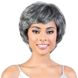 Sh Rita Human Hair Wig by Motown Tress in 4, Cap Size: Average, Length: Short