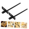 OSALADI 2Pcs Portable Circular Saw Fence for Woodworking Adjustable Rip